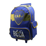 Mochila Cresko C/carro 18 Boca Jr Bo486